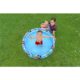 Piscina gonflabila pentru copii, rotunda, model Mickey Mouse, 122x25 cm - imagine 5