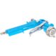 Pistol de vopsit, mini, vas superior, plastic, 0.6 L, 1.5 mm, Richmann  - imagine 3