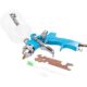 Pistol de vopsit, mini, vas superior, plastic, HVLP, 0.6 L, 1.4 mm, Richmann  - imagine 3