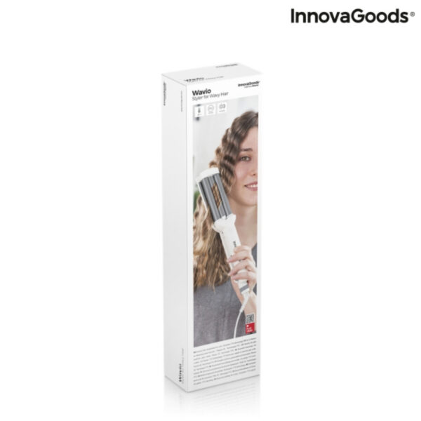 Placa de par din ceramica pentru bucle Wavio InnovaGoods 55 W Wellness Beauty - imagine 12