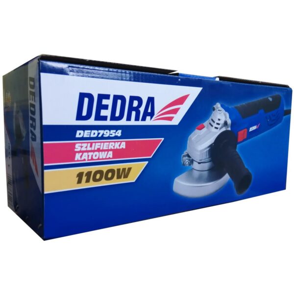 Polizor unghiular, flex, 1100 W, 125 mm, Dedra - imagine 2