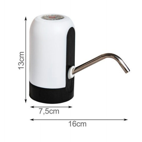 Popma electrica de apa pentru bidoane, universala, incarcare USB - imagine 3