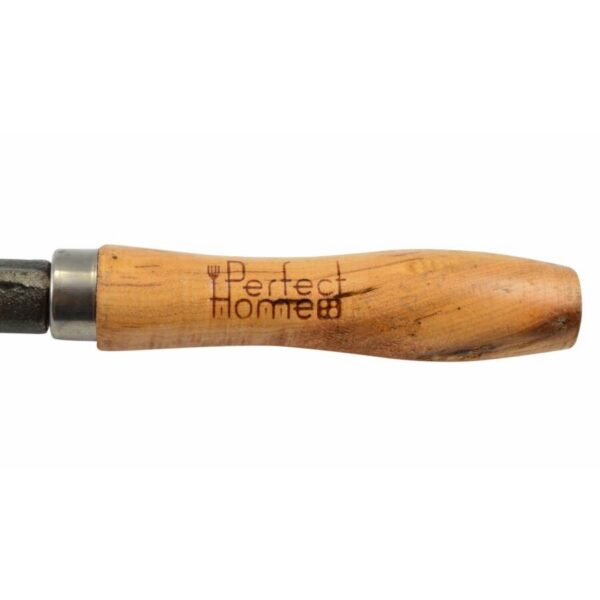 Prajitor pentru slanina, fonta, cu maner 53 cm, 12.5cm, Perfect Home - imagine 3