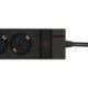Prelungitor Brennenstuhl Gaming GSL 05 USB, 5 prize, 2 USB, 2.4A, Iluminare LED, 1,5m Buton On/Off, Incarcare rapida - imagine 4