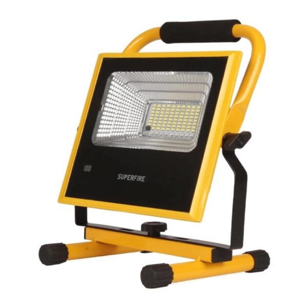 Proiector LED portabil Superfire FS1-H, 100W, 1330 lm, Acumulator 16100 mAh - imagine 1