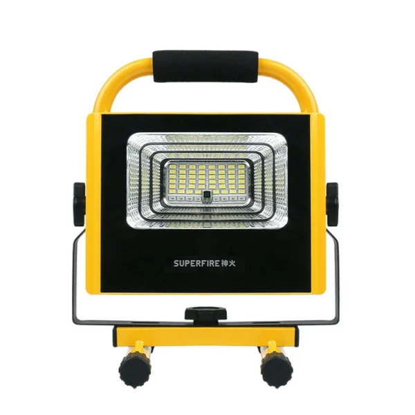 Proiector LED portabil Superfire FS1-H, 100W, 1330 lm, Acumulator 16100 mAh - imagine 2