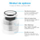 Purificator de Aer LEVOIT Core 300 True HEPA, Super Silent, 3 etape de filtrare, Touch Screen, 45W - imagine 3