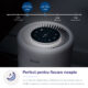 Purificator de Aer Smart Levoit Core 200S Wi-Fi, Filtru 3 in 1 True HEPA H13, Carbon Activ, Super Silent, Alexa, Google Home, Touch Screen, Alb - imagine 4