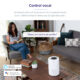 Purificator de Aer Smart Levoit Core 200S Wi-Fi, Filtru 3 in 1 True HEPA H13, Carbon Activ, Super Silent, Alexa, Google Home, Touch Screen, Alb - imagine 7