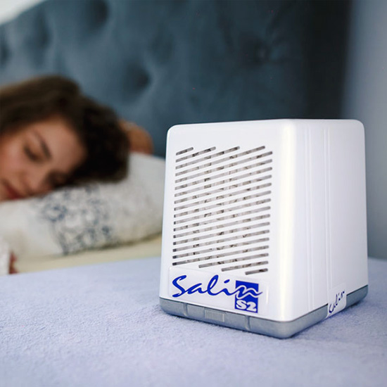 Purificator de aer Salin S2 10W filtru de sare efect terapeutic alimentare retea alb 2