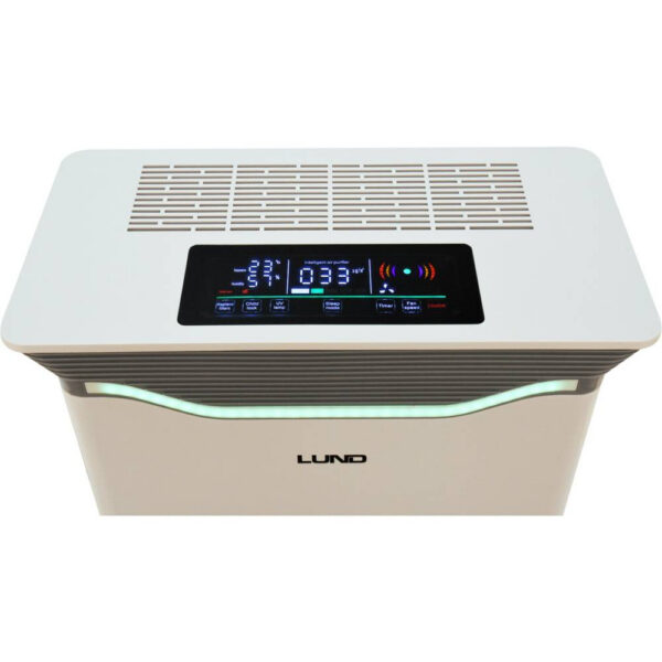 Purificator de aer LUND cu lumina UV, 7 etape de filtrare, Touch Screen, Mod Auto, Timer, CADR 420 mc/h, 70 mp - imagine 4