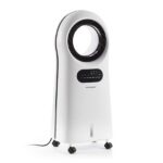 Racitor de aer InnovaGoods O-Cool Evareer, 110W, functie Ionizarere si Umidificare, multifunctional, lumina LED 6 culori, timer, telecomanda