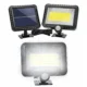 Reflector solar 100 led-uri, senzor de miscare raza 5 m, impermeabil, cablu 5 m