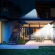Reflector solar 100 led-uri, senzor de miscare raza 5 m, impermeabil, cablu 5 m - imagine 2