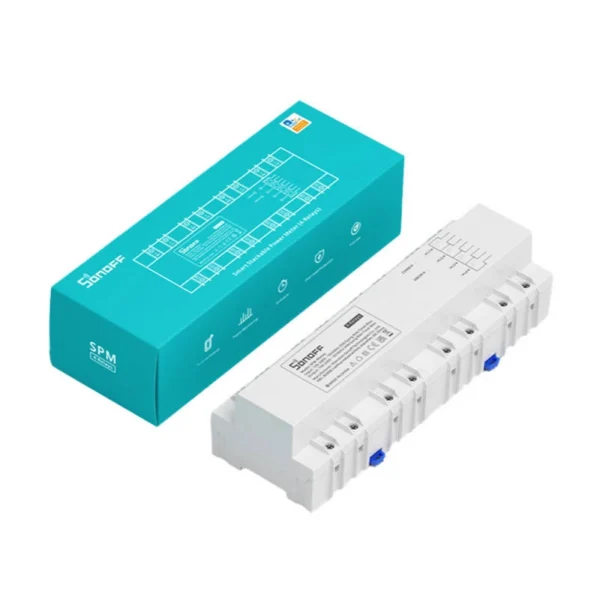 Releu 4 canale Sonoff SPM-4Relay, functie de masurare a puterii - imagine 1