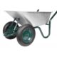 Roaba de constructii, 2 roti, cuva zincata, max 200 kg, 100 L, Strend Pro Premium - imagine 2