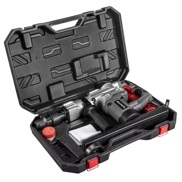 Rotopercutor, SDS Max, 1300 W, 20 J, cu geanta, Graphite - imagine 4