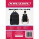 Rucsac de drumetie Kruzzel, M 22 L, negru, 5 compartimente, material rezistent la apa, curele reglabile - imagine 15