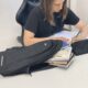 Rucsac de drumetie Kruzzel, XL 45 L, negru, 5 compartimente, material rezistent la apa, curele reglabile - imagine 3