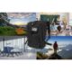 Rucsac de drumetie Trizand, 26 L, negru, 5 compartimente, material rezistent la apa, curele reglabile - imagine 11