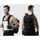 Rucsac de drumetie Trizand, 26 L, negru, 5 compartimente, material rezistent la apa, curele reglabile - imagine 12