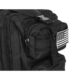 Rucsac de drumetie Trizand, 26 L, negru, 5 compartimente, material rezistent la apa, curele reglabile - imagine 3