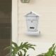 Cutie postala, cu loc pentru ziar, alb, format B6, 29.5x7.5x37.5 cm, Damech - imagine 3