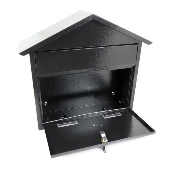 Cutie postala, negru, format C4, 43x12x39 cm, Damech - imagine 2