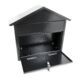 Cutie postala, negru, format C4, 43x12x39 cm, Damech - imagine 2