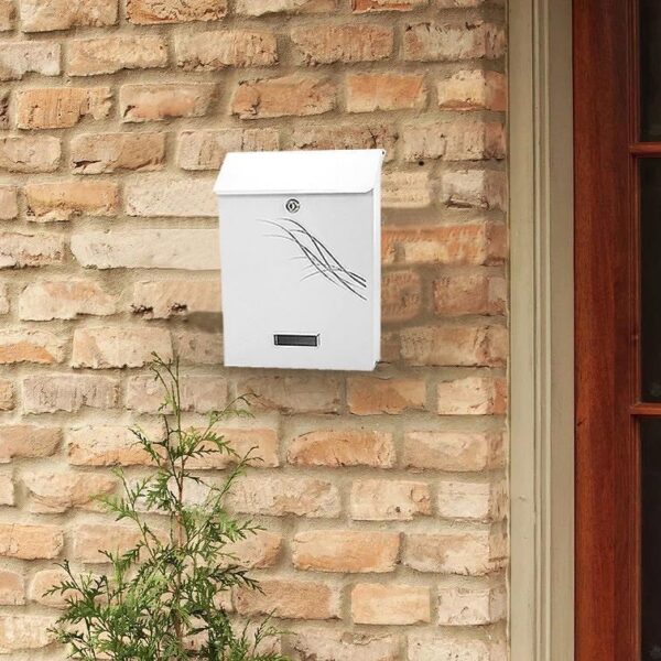 Cutie postala, alb, format C4, 25x6.5x35.5 cm, Damech - imagine 3