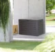 Lada depozitare de gradina, maro inchis, 78x44x55 cm, Woodebox - imagine 6