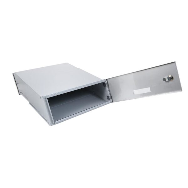Cutie postala, inox, adancime reglabila, argintiu, format C4, 30x24/40.5x11 cm, Damech - imagine 3