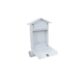 Cutie postala, cu loc pentru ziar, alb, format B6, 23x7x37.5 cm, Damech - imagine 2
