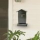 Cutie postala, cu loc pentru ziar, auriu, format B6, 23x7x37.5 cm, Damech - imagine 3