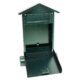 Cutie postala, cu loc pentru ziar, verde, format B6, 23x7x37.5 cm, Damech - imagine 2