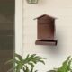 Cutie postala, cu loc pentru ziar, cupru, format B6, 23x7x37.5 cm, Damech - imagine 3