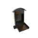 Cutie postala, cu loc pentru ziar, maro, format B6, 24.5x7x36.5 cm, Damech - imagine 2