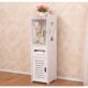 Dulap baie, Mufart, 2 rafturi, 1 sertar, 1 usa, alb, 25x21.5x80 cm - imagine 2