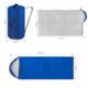 Sac de dormit, 2 in 1, impermeabil, albastru, 150x200 cm, Malatec - imagine 3