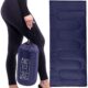 Sac de dormit, turistic, 2 in 1, albastru, 190x73 cm, Springos - imagine 6