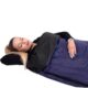 Sac de dormit, turistic, 2 in 1, albastru, 190x73 cm, Springos - imagine 14