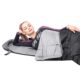 Sac de dormit, turistic, negru si gri, 220x50/80 cm, Springos - imagine 21