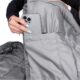 Sac de dormit, turistic, negru si gri, 220x50/80 cm, Springos - imagine 13