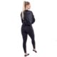 Sac de dormit, turistic, negru si gri, 220x50/80 cm, Springos - imagine 2