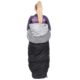Sac de dormit, turistic, negru si gri, 220x50/80 cm, Springos - imagine 20