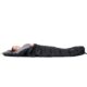 Sac de dormit, turistic, negru si gri, 220x50/80 cm, Springos - imagine 6