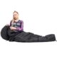 Sac de dormit, turistic, negru si gri, 220x50/80 cm, Springos - imagine 23