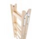 Scara lemn, 2 tronsoane, 4 trepte, carlig pentru galeata, max 150 kg, 1.32 m, Strend Pro - imagine 4