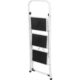 Scara otel, 3 trepte, max 150 kg, 0.70 m, Strend Pro - imagine 4