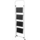 Scara otel, 4 trepte, max 150 kg, 0.92 m, Strend Pro - imagine 4